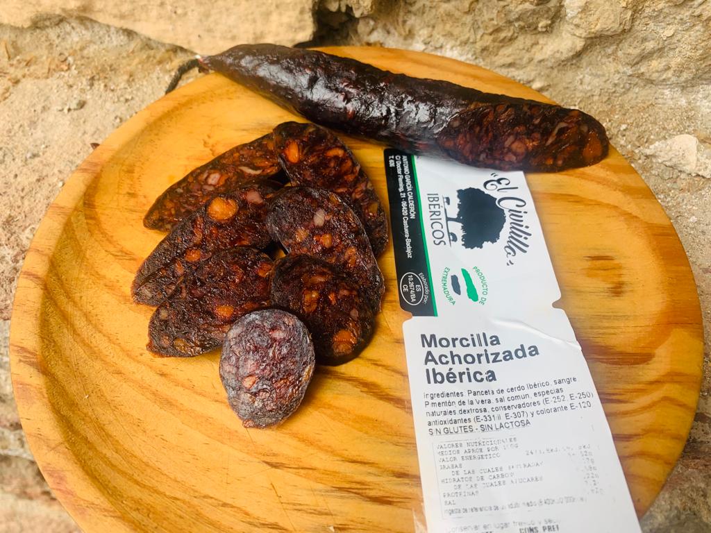 morcilla achorizada ibericoselcivilillo